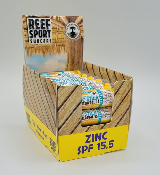 #10031 REEF SPORT "ZINC STICK" SPF 15.5 - .15z - NSF Organic Zinc 15