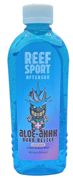 #00025 REEF SPORT ALOE AHHH GEL - BURN RELIEF - 8z