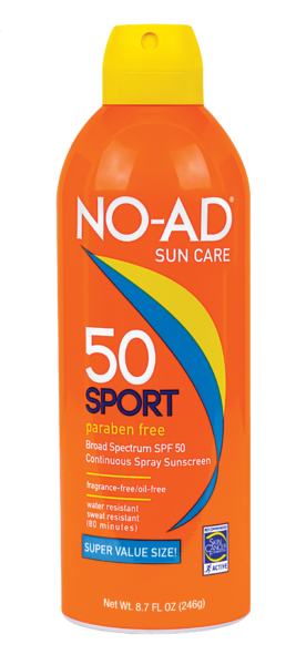 01610 - NO-AD SPORT SPRAY SPF 50 - 9oz