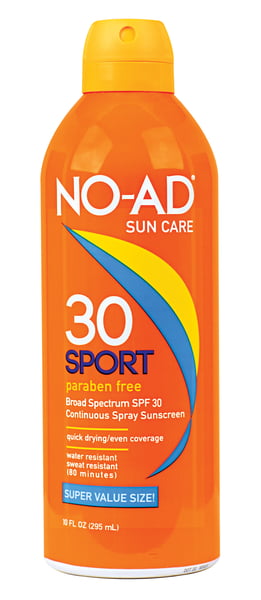 NO-AD SPORT SPRAY SPF 30 - 8.6 Net Wt.