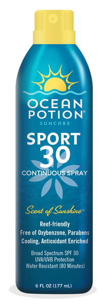 OCEAN POTION SPORT SPRAY SPF 30 - 5.5 Net Wt.