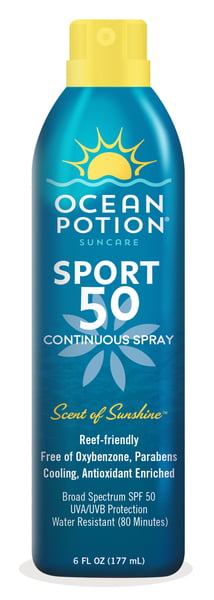 OCEAN POTION SPORT SPRAY SPF 50 - 5.5 Net Wt.