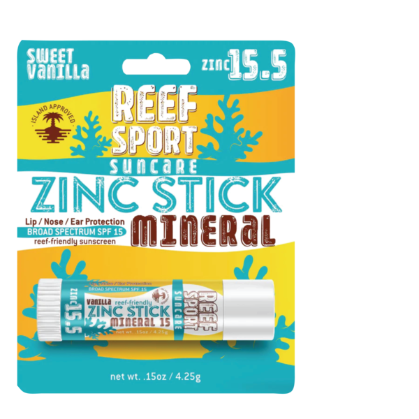 #10031 REEF SPORT "ZINC STICK" SPF 15.5 - .15z - NSF Organic Zinc