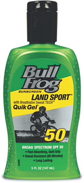 "DISCONTINUED" - BULL FROG QUIK GEL SPF 50 - 5oz